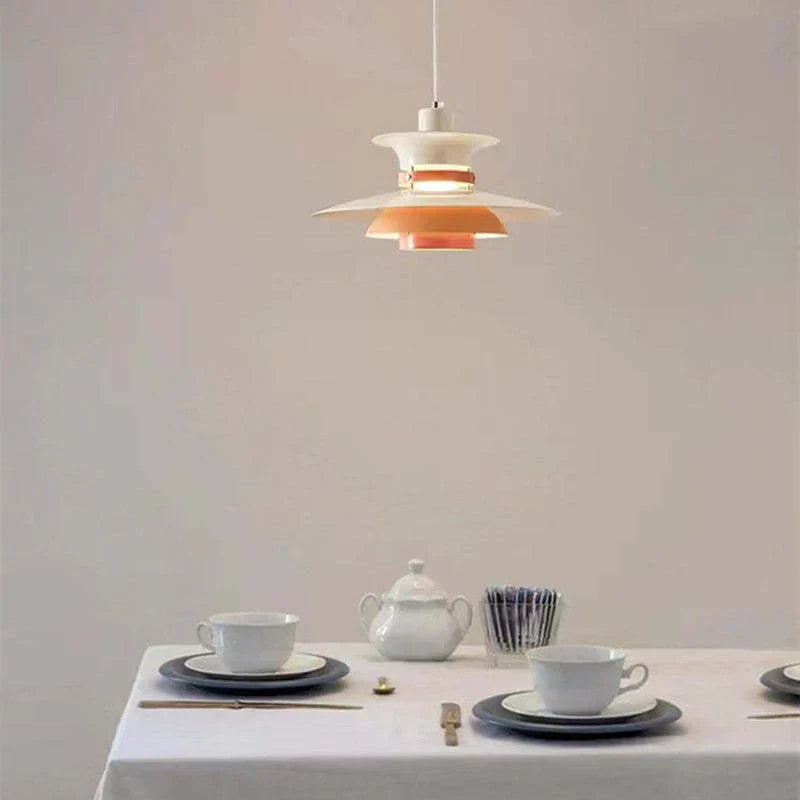 Morandi moderne LED hanglamp met kap