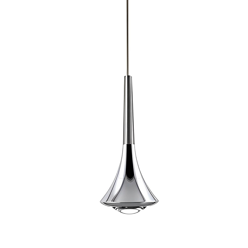 1-Licht Wasser Tropfen Metall LED Nordic Treppen Pendelleuchte