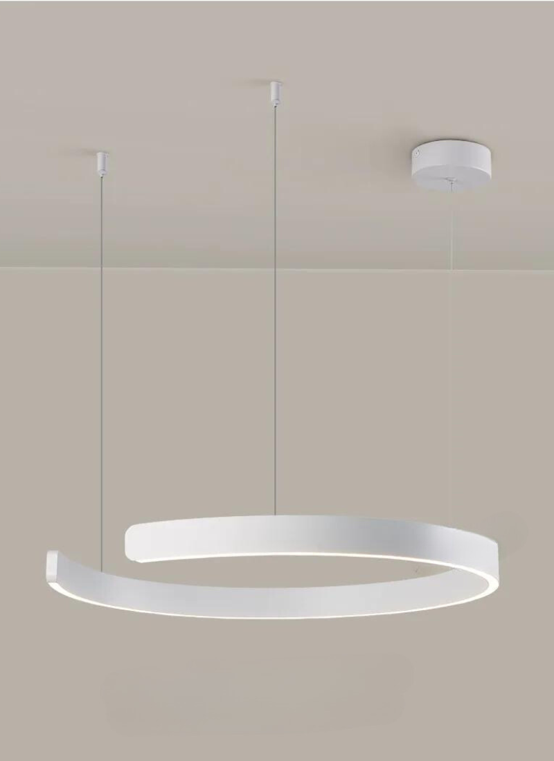 NordicGlow - Kerek LED csillár nappaliba