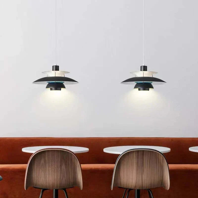 Morandi modern LED függesztett lámpa árnyékolóval
