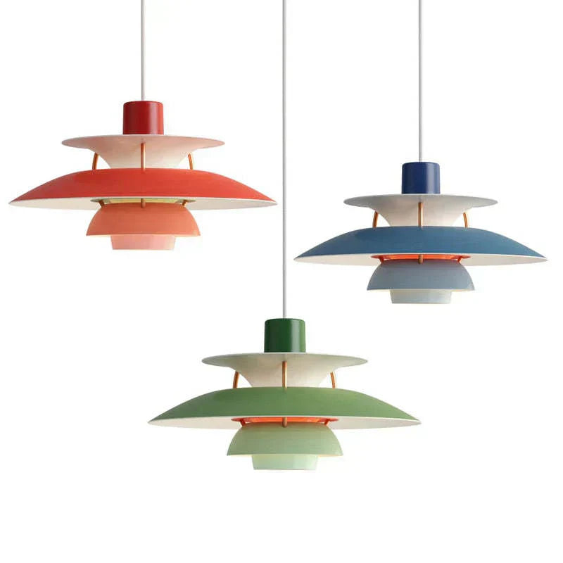 Morandi modern LED függesztett lámpa árnyékolóval