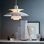 Morandi moderne LED hanglamp met kap