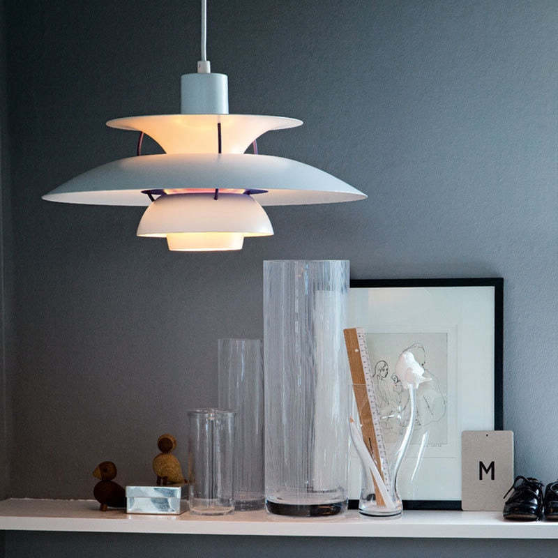 Morandi modern LED függesztett lámpa árnyékolóval