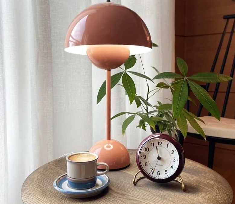 Esthetische Mid Century Paddestoellamp