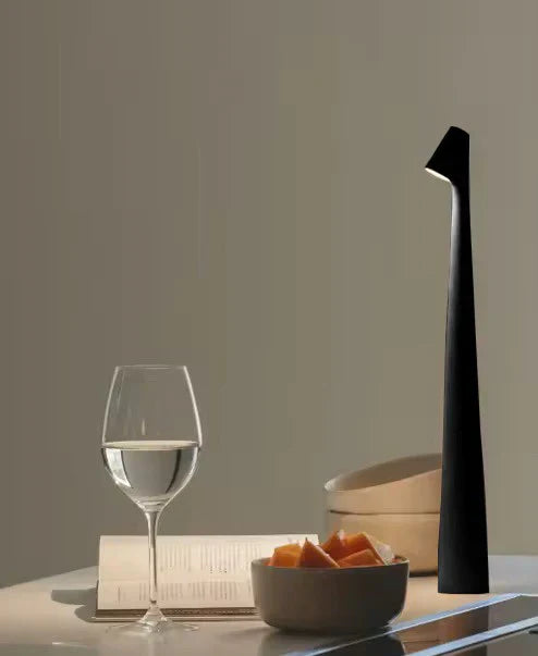 Minimalista északi stílusú asztali lámpa | Vezeték nélküli | LED | Olvasólámpa | Vacsoralámpa