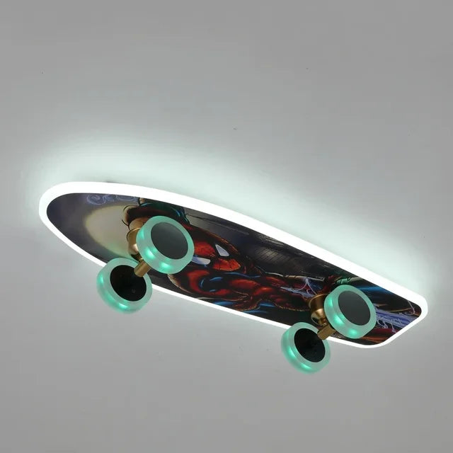 GlowBoard - Gördeszka világítás gyerekszobába