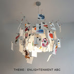 DIY Verlichting Ingo Maurer Zettel Chandelier: Gepersonaliseerde Verlichting