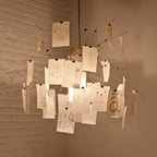 DIY Verlichting Ingo Maurer Zettel Chandelier: Gepersonaliseerde Verlichting