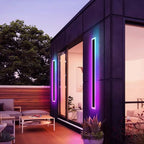 Falra szerelhető LED lámpa vízálló kültéri/beltéri (RGB)
