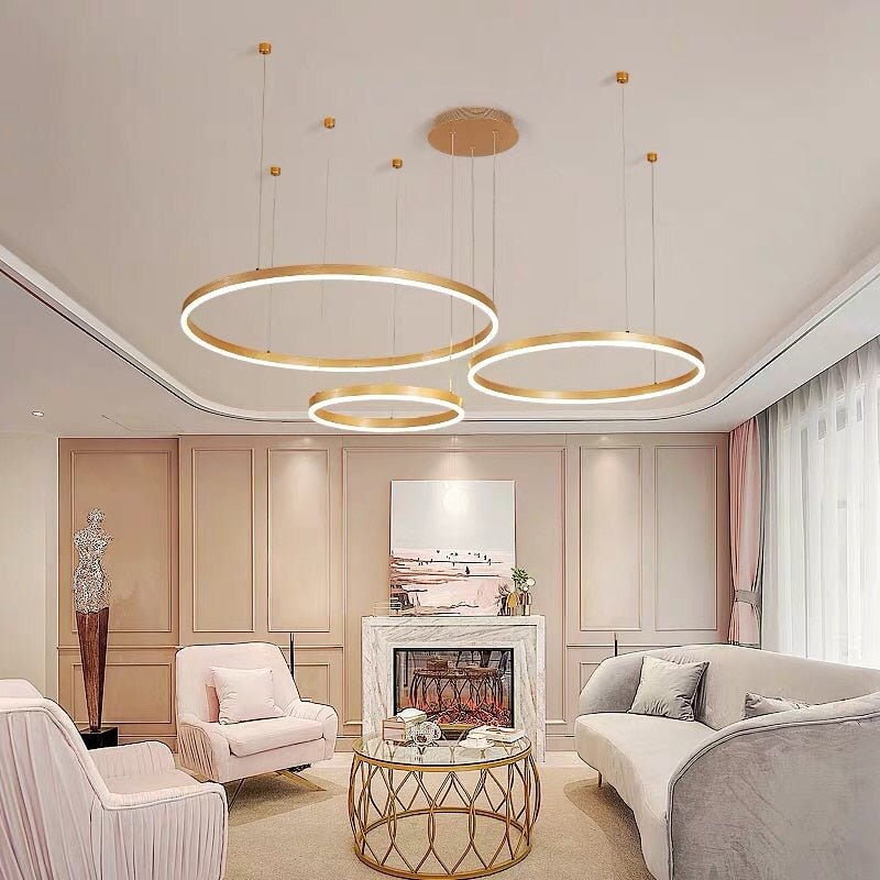 LED kör alakú függeszték lámpa