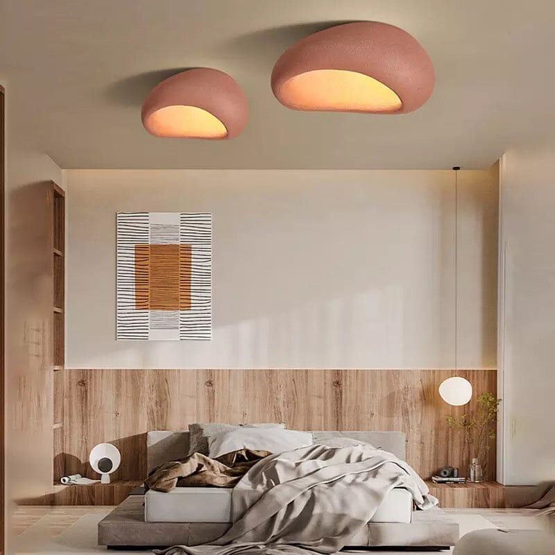 Iluminación de techo Wabi Sabi - lámpara inspirada en Japón