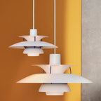 Lámpara de techo LED moderna redonda - regulable y duradera - iluminación elegante para sala de estar, comedor y oficina