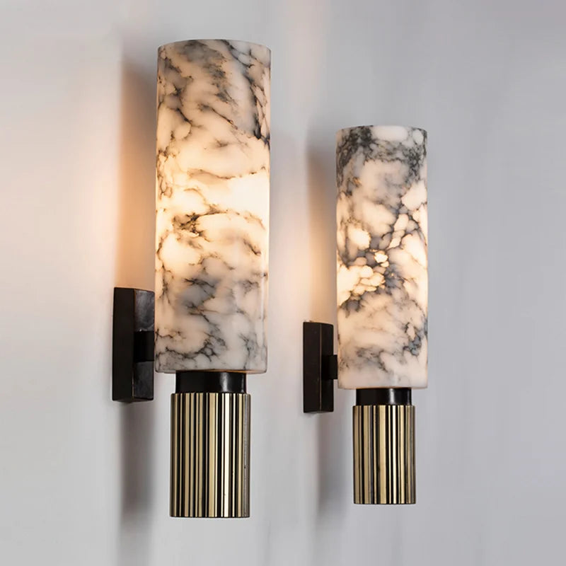 LuxeMarble - Márvány falilámpa