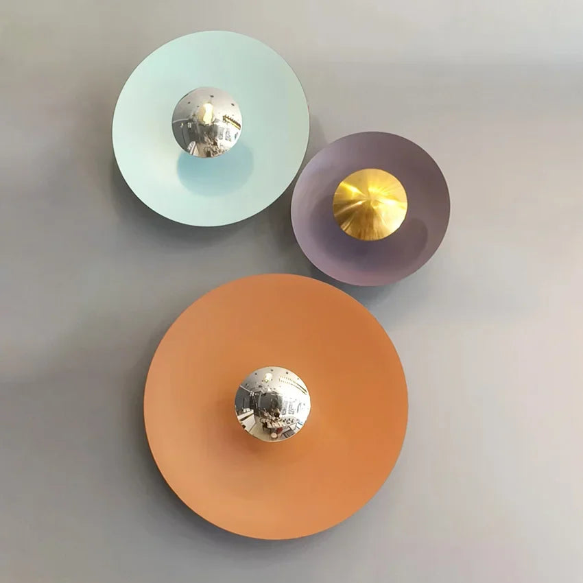 ColorBurst - Modern kerek lámpa