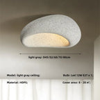 Iluminación de techo Wabi Sabi - lámpara inspirada en Japón