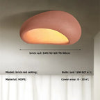 Iluminación de techo Wabi Sabi - lámpara inspirada en Japón