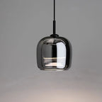 Nordic üveg LED függeszték – modern luxus csillár