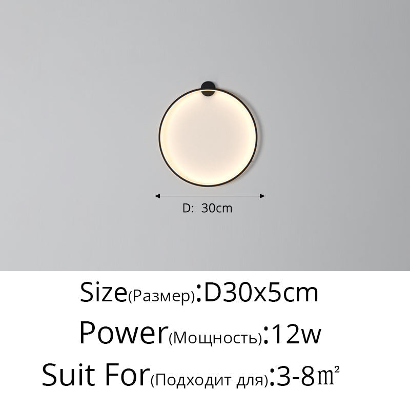 Hold LED fali lámpa – Modern fali lámpa hálószobába, nappaliba és előszobába