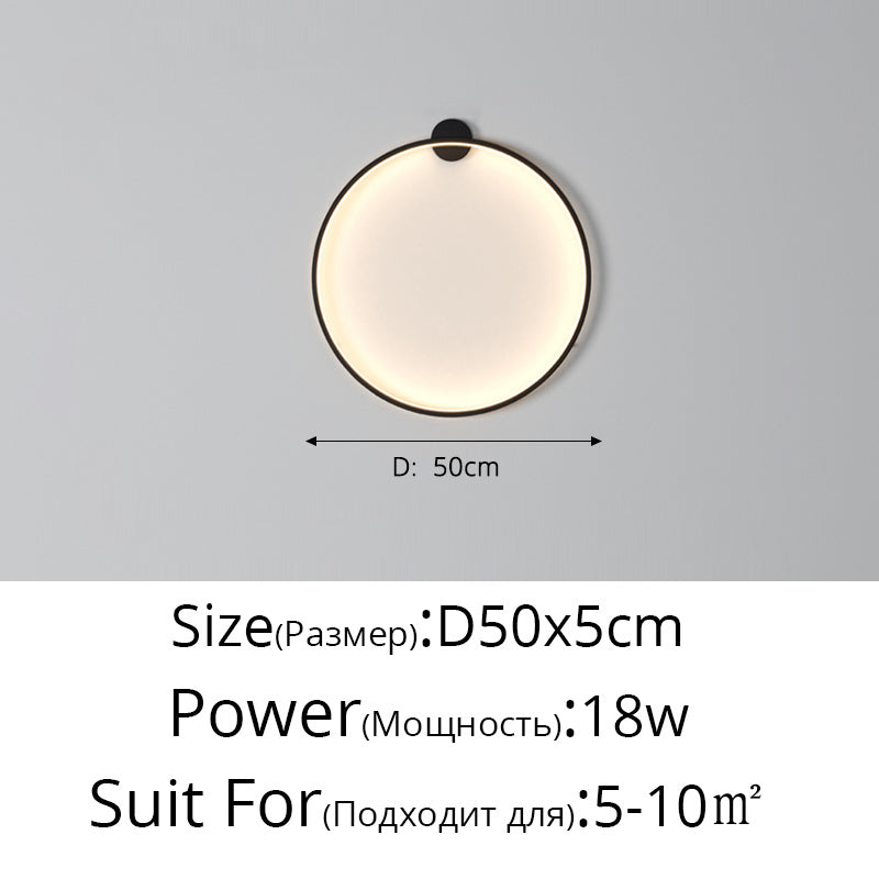 Hold LED fali lámpa – Modern fali lámpa hálószobába, nappaliba és előszobába