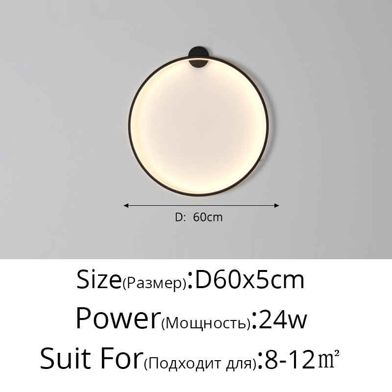 Hold LED fali lámpa – Modern fali lámpa hálószobába, nappaliba és előszobába