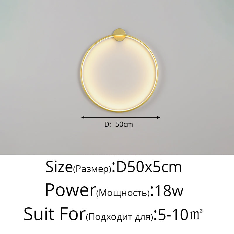 Hold LED fali lámpa – Modern fali lámpa hálószobába, nappaliba és előszobába