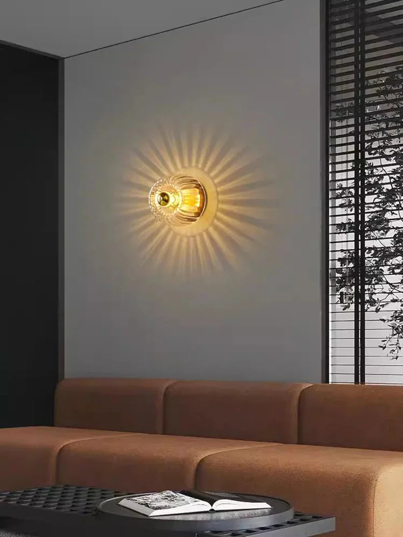 Nordic Bauhaus fali lámpa