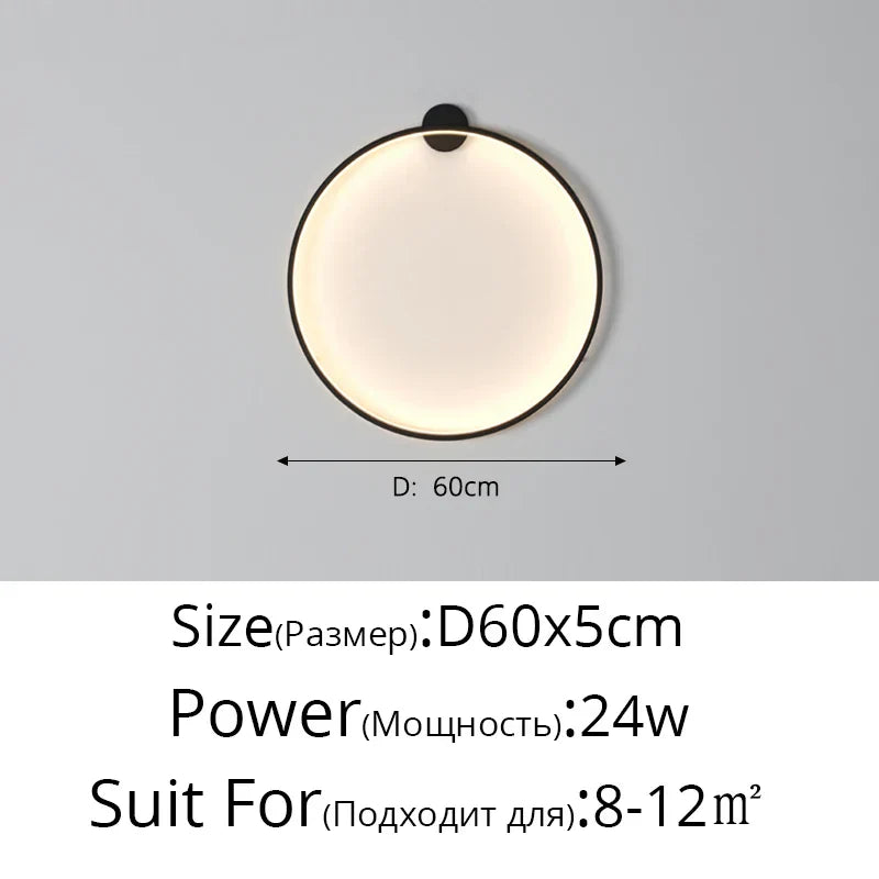 Hold LED fali lámpa – Modern fali lámpa hálószobába, nappaliba és előszobába