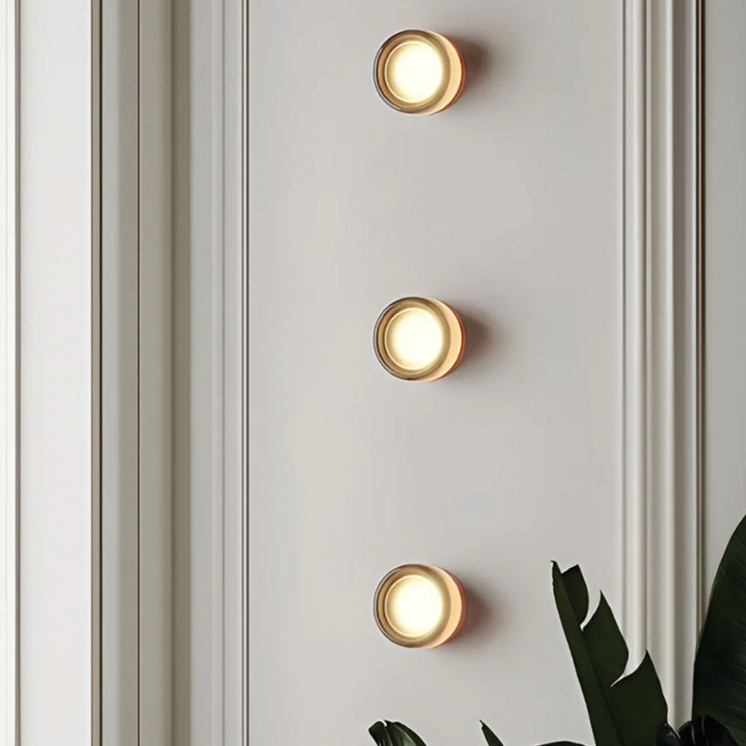 LumièreLux - Stílusos Dimple falilámpa a kortárs belső térhez