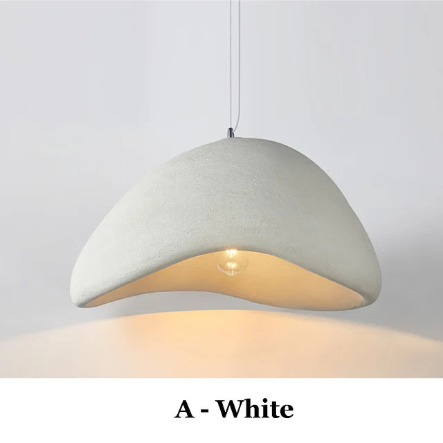 Modern nordikus wabi-sabi LED függeszték – állítható konyhai függeszték világítás étkezőbe és nappaliba