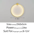 Moon LED Wall Light – Modern Wall Lamp for Bedroom, Living Room, and Hallway