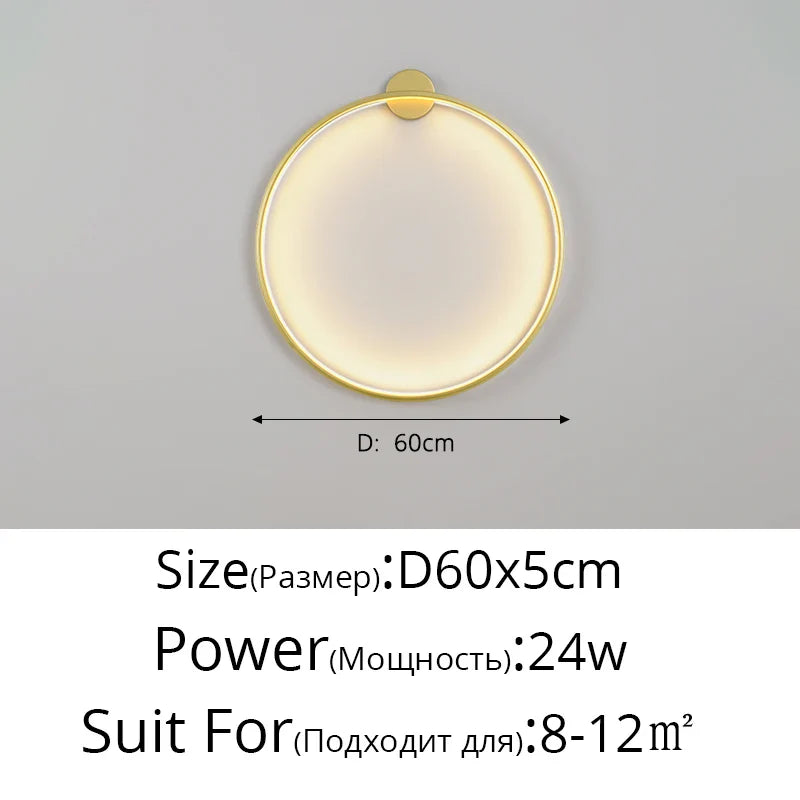 Hold LED fali lámpa – Modern fali lámpa hálószobába, nappaliba és előszobába