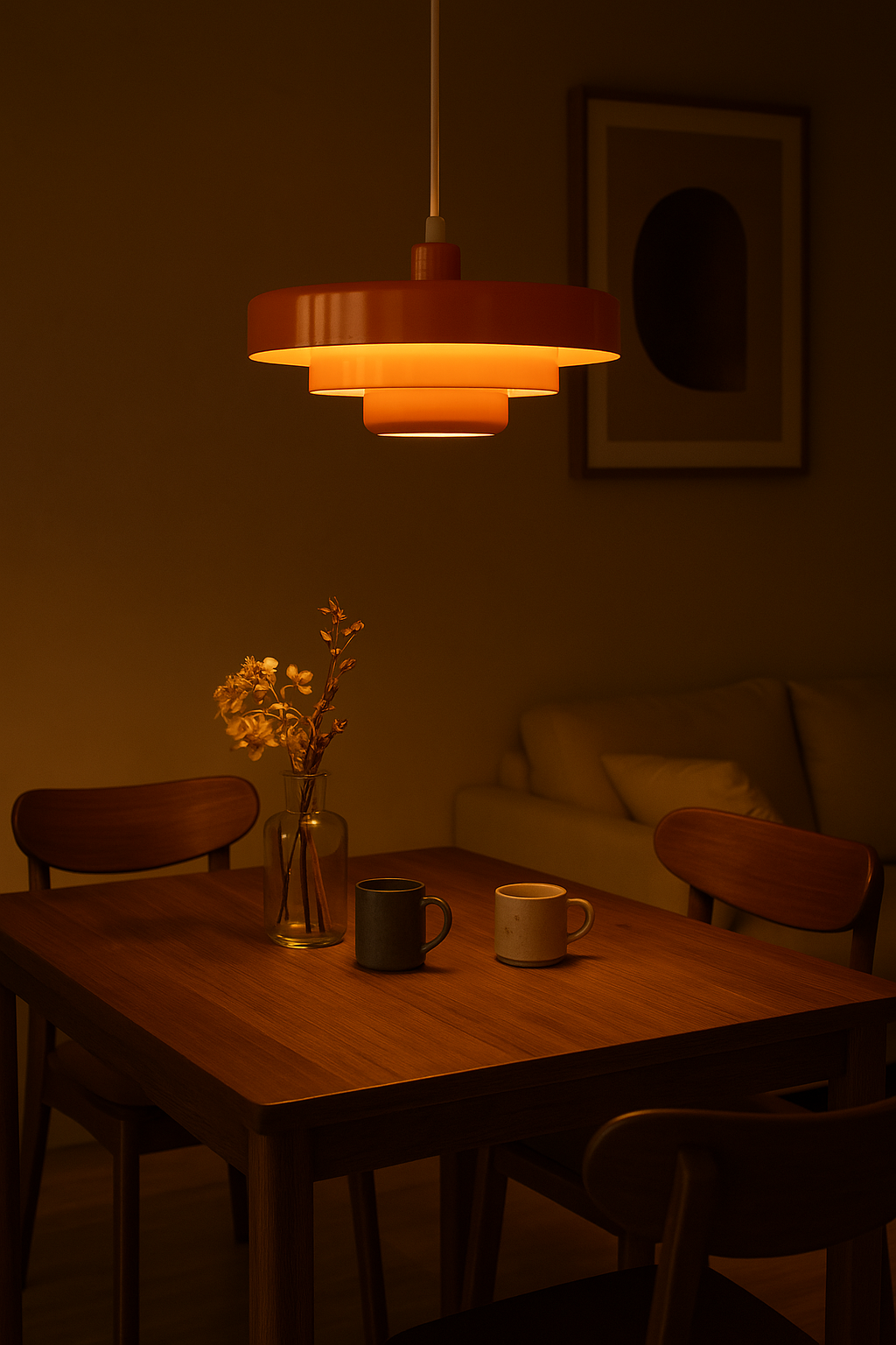 Vintage LED függesztett lámpa - stílusos, tartós és hangulatos konyhába, étkezőbe és nappaliba