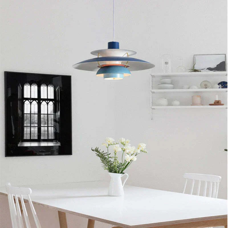 Morandi modern LED függesztett lámpa árnyékolóval
