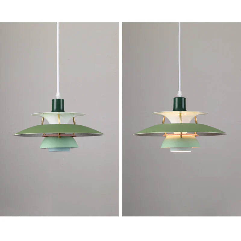 Morandi modern LED függesztett lámpa árnyékolóval