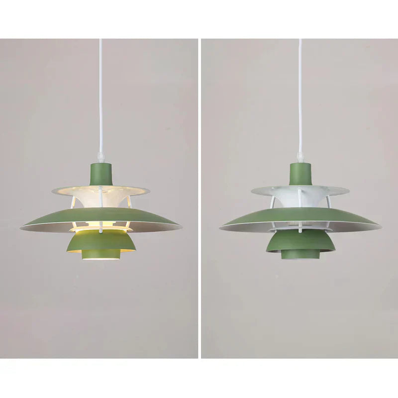 Morandi modern LED függesztett lámpa árnyékolóval